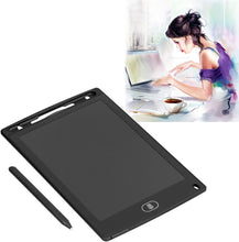 LCD Writing Tablet Doodle Board, 8.5 Inches Full Screen Portable LCD Digital Writing Board Erasable Drawing Pad Electronic Writing Board for Kids Adults Gift School Home Office(Black)