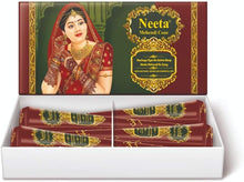 Neeta Indian Mehendi/ Henna Cones For Temporary Body Art Tattoo All Natural Herbal Pure Henna Paste Cones For Festival, Hand Designing, Chemical Free (4 Pieces Cone)