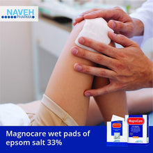 MAGNOX MagnoCare  Magnesium & Epsom Salt Wet Pads to Reduce Pain, Aches and Inflammation  5 Individually-Wrapped  Single-Use Pads