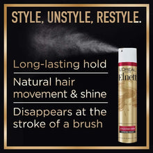 L'Oreal Hairspray by Elnett for Flexible Hold & Shine, 400ml