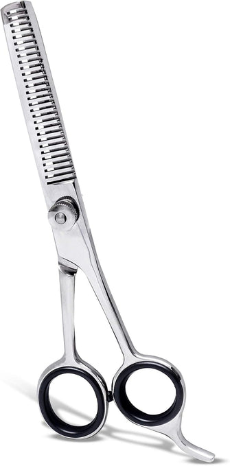 Hair Thinning Scissors 6.5 Inch Barber Hair Shears for Hairdressing Cutting Texturizing & Styling - Stainless Steel