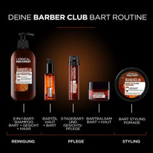 L'Oral Men Expert Barber Club 3-in-1 Beard Shampoo, Daily Beard Care Cleans Gentle Disinfected Beard and Hair Removes Bartschuppen (200 ML)
