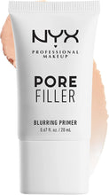 NYX Professional Makeup Pore Filler Primer, Makeup Primer Base, Blurring Effect for Minimised Pores & Even Complexion, Lightweight Silicone Blend, Vegan Formula, 20 ml