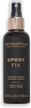 Makeup Revolution Sport Fix, Long Lasting Matte Fixing Face Spray For All Day Wear, 100ml (Packaging may vary)