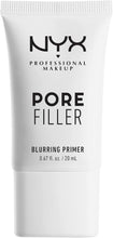 NYX Professional Makeup Pore Filler Primer, Makeup Primer Base, Blurring Effect for Minimised Pores & Even Complexion, Lightweight Silicone Blend, Vegan Formula, 20 ml