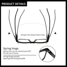 Kerecsen 6 Pack Ladies Reading Glasses Blue Light Blocking Spring Hinge Fashion Readers Computer Eyeglasses Women Men