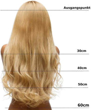 Hair2Heart 10 x 2.5g Tape Extensions  24", colour 12 golden brown, straight