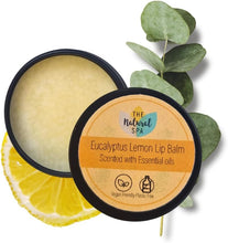Natural Spa Vegan Lip Balm Creamy Lip Butter Long Lasting and Easy Application 100% Natural Handmade in the Uk (Lemon Eucalyptus)