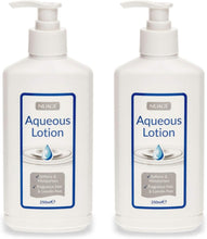 2 x Nuage Moisturising Aqueous Cream Lotion Pump Dispenser 250ml