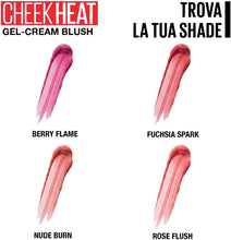 Maybelline New York Cheek Heat Blush, Gel Formula, Water-Based Colour Pigments, Glossy Finish, No. 35 Berry Flame