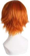 MapofBeauty 12 Inch/30cm Role Play Cosplay Wig Costume (Golden Orange)