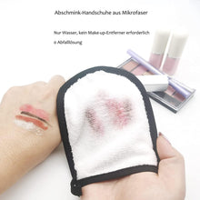 2 Pack Deep Exfoliating Face Mitts -Double Sided Reusable Microfibre Makeup Remover Gloves with Just Water-Exfoliating Glove & Face Remover Tool -Facial Cloth Mitt Cleansing for Women & Girls-White