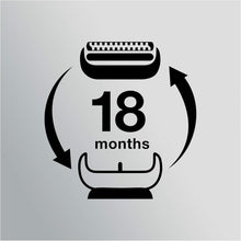 Braun Series 5 Electric Shaver Replacement Head, Easily Attach Your New Shaver Head, Compatible With All New Generation Series 5/6 Electric Shavers, 53B, Black