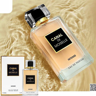 CANAL DE MOISELLE INTENSE Eau De Parfum Men & Women Spray Fragrance Scent 100ml  Bergamot  Lychee  Rose  Italian jasmine   FragMade