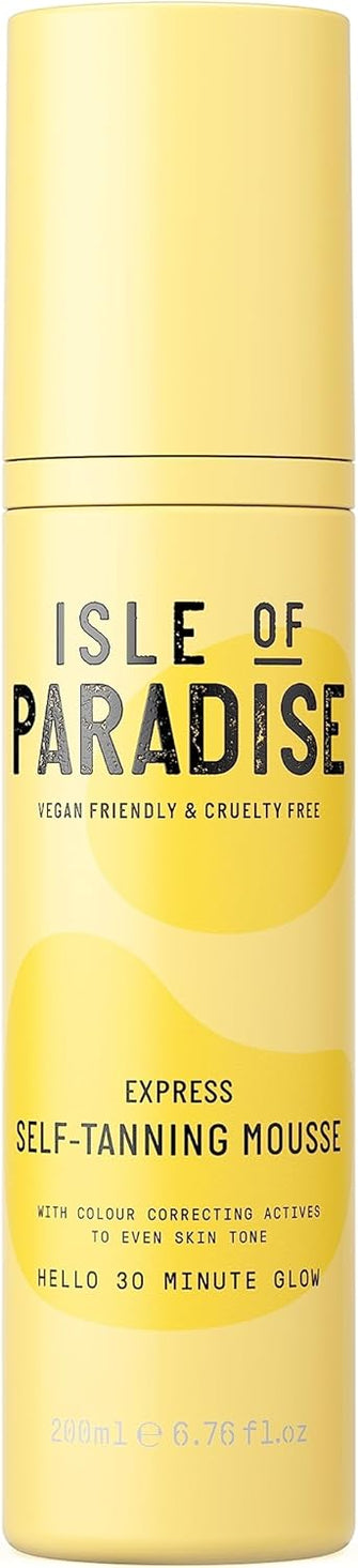 Isle of Paradise Express Self-Tanning Mousse 200ml