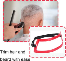 Neckline Haircuts Template Elasticity Hair Trimming Guide Universal Neck Hair Shaving Template for Edge Up Your Straight Neck Hairline