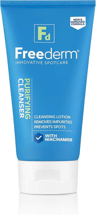 Freederm Purifying Face Cleanser, With Antimicrobials, 150ml Tube