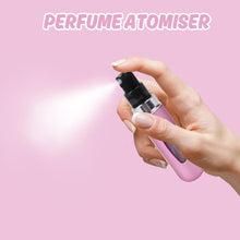 Fychuo Perfume Travel Bottle 5ml Perfume Atomiser Pink Travel Perfume Atomisers Refillable Empty Spray Bottle Portable Holiday Accessories Festival Essentials