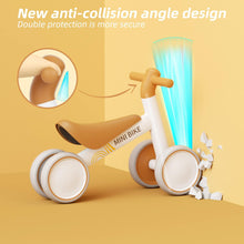 KORIMEFA Baby Balance Bike 1 Year Old Ride On Toys Baby First Bike 1st Birthday for Girls Boys Toddler Bike for 10-24 Months Baby Walker No Pedals
