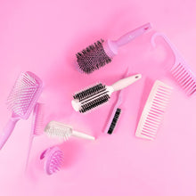Lee Stafford Hair Teasing Brush For Men Women Volumizing Styling Brush Pink