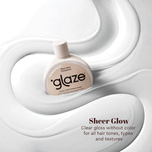 Glaze Sheer Glow Transparent Clear Conditioning Super Gloss 190ml (2-3 Hair Treatments) Award Winning Hair Gloss Treatment. No mix, no mess hair mask - guaranteed results in 10 minutes