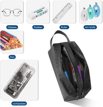 hoinya Pencil Case for Boys Large Pencil Case Office Stationery Makeup Bag Pouch Bag Pen Holder Portable School Supplies for School Office College Students Girl Boy Adult Teen