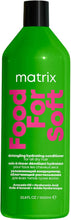 Matrix Food for Soft Detangling Hydrating Conditioner for Dry Hair, with Avocado Oil and Hyaluronic Acid, 1 Litre