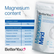 Magnesium Mind Bath Flakes, Blend of Pure Zechstein Magnesium Chloride, Sweet Orange and Basil to Sooth Body and Mind, Developed in The UK by BetterYou, 750g