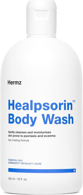 Healpsorin Hydrating Body Wash: Psoriasis and Sensitive Skin Shower Gel - Eczema Treatment - 500ml