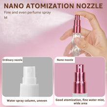 HONZUEN 5ML Perfume Atomiser 5 Pack Mini Refillable Perfume Bottles Underfill Empty Travel Bottle Fine Mist Sprayer Portable Eau Atomizer for Pocket Handbag Silicone Ring Anti-leak for Travel Outdoor