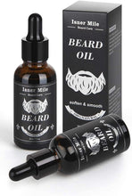 Isner Mile 2 Pack Beard Oil for Men with Castor Oil Serum Conditioner Light Magic Scent, Natural Premium Beard Growth Oil to Cure Beard Itch, Soften, Moisturizing & Strengthen Mustache