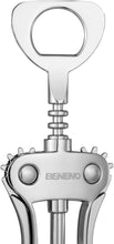 Corkscrew Bottle Opener, Beneno Premium Corkscrews Wine Bottle Opener with Multifunctional Corks and Caps Bottle Opener, Silver