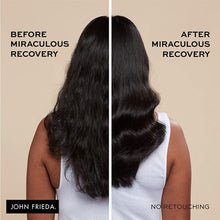 John Frieda Miraculous Recovery Shampoo 75ml, Smoothing and Hydrating Travel Shampoo, Anti-Frizz Mini Shampoo