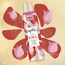 Impulse True Love Body Spray Deodorant 6 x 150 ml