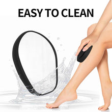 Crystal Hair Eraser,with Nano Technology,Reusable Hair Remover for Silky Smooth Skin,Safe and Portable Crystal Hair Remover Perfect for Men and Women on All Body Parts (Hoarse Black)