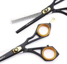 Luxury Professional 6" Hairdressing Barber Scissors Set Hair Cutting Thinning Shears with Adjustable Screw for Men and Women