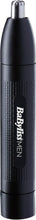 BaByliss Men E652E Nose and Ear Trimmer with Eyebrow Attachment