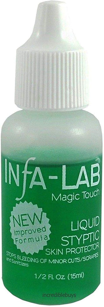 Infa-Lab MAGIC TOUCH Liquid Styptic Nails Stop Bleeding Skin Protector InfaLab by Infalab