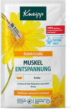 Kneipp Bath Crystals Arnica Active, Soothing and Reactivating, 60 g