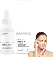 Hyaluronic Acid 2% + B5,Skincare Serum,Hyaluronic Acid For Face Hydrated,Hyaluronic Acid Serum for Face to Plump and Smooth Skin,Face Serum for Women & Men,Skin Care.