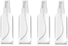 JIANYH 4 pcs Travel Spray Bottle, Small Spray Bottle 20ml atomiser Plastic Refillable Spray Bottle Transparent Fine Mist Spray Bottle, Perfect for Travel Holidays Swimming Camping Trips