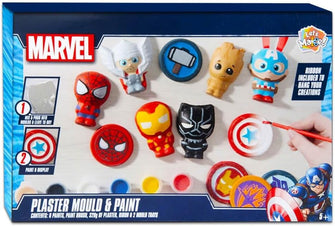 Marvel Plaster Mould & Paint Set