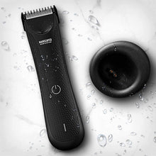 MANSCAPED Electric Groin Hair Trimmer, The Lawn Mower 3.0, Replaceable Ceramic Blade Heads, Waterproof Wet/Dry Clippers, Standing Recharge Dock, Ultimate Male Hygiene Razor