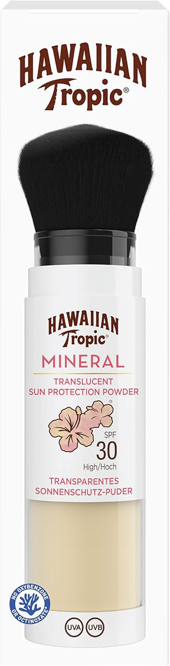 HAWAIIAN TROPIC - Mineral Mineral Powder Brush SPF 30  Sun Protection Powder