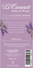 LE CANNET  Eau De Cologne - Women's Cologne, Natural Perfume with a Fresh Sensation, Perfect for Those Who Love Classic Fragrances, Lavender, 500 ml