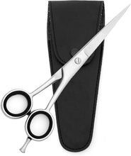 Hair Cutting Scissor Hairdressing Scissors Professional Hairdressers Stainless Steel Barber Scissors for Hair Cutting Women Men Children 6.5 Inches (Silver)