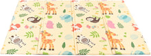 KandyToys Wild Life Foldable Baby Play Mat  Thick Padded XPE Baby Crawl Mat  Waterproof  Safe