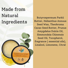 Natural Spa Vegan Lip Balm Creamy Lip Butter Long Lasting and Easy Application 100% Natural Handmade in the Uk (Lemon Eucalyptus)