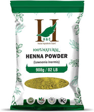 H&C Henna Powder Specially For Hair - Bulk Pack -Triple Sifted Henna Powder - Lawsonia Inermis (For Hair) 02 Lb 32 Oz (908 Gms)- No Ppd No Chemicals, No Parabens