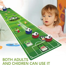 Lotvic Tabletop Game for Family Party, Tabletop Football Board Games, Tabletop Curling Game, Multifunction Table Shuffleboards, Family Indoor Interactive Game for Kids and Adults (Football)